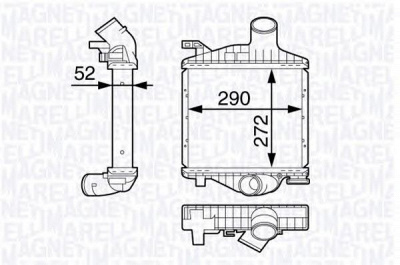 MAGNETI MARELLI 351319202220 -  Интеркулер